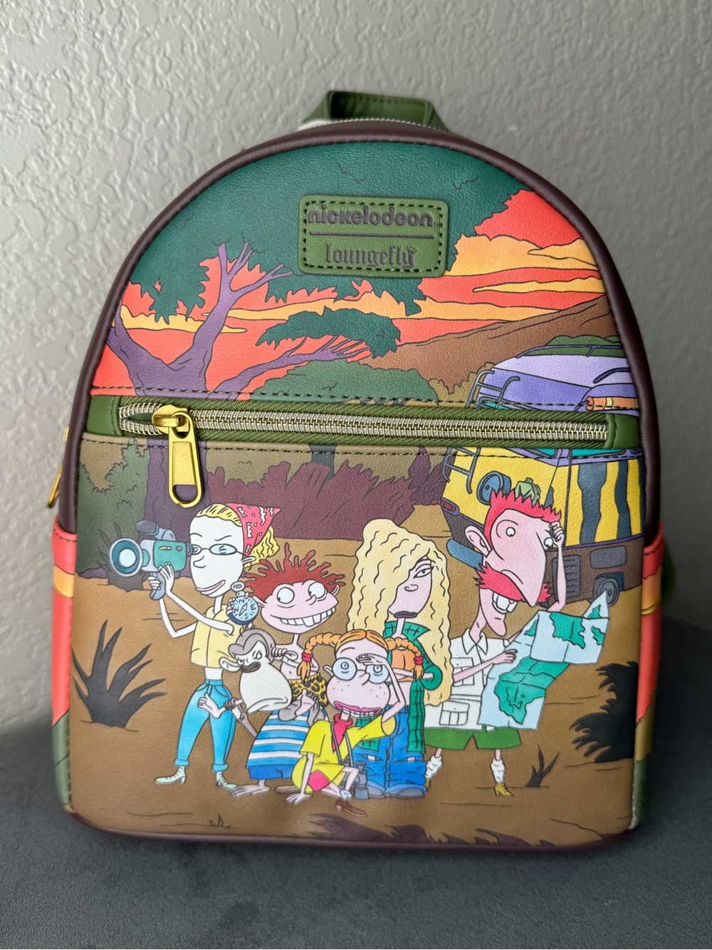 Loungefly Nickelodeon Wild Thornberrys Mini Backpack NWT Safari Cartoon Bag